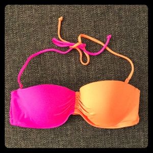 VS Swim - pink & orange bikini top